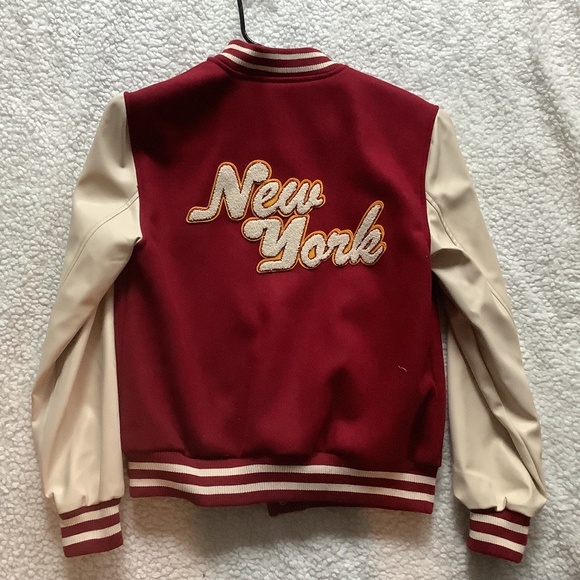 NWT Letterman Varsity Jacket Size Medium - Picture 4 of 4